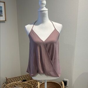 Chic Mauve Halter Top